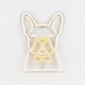 French bulldog LED neon sign