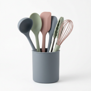Silicone cooking utensil set