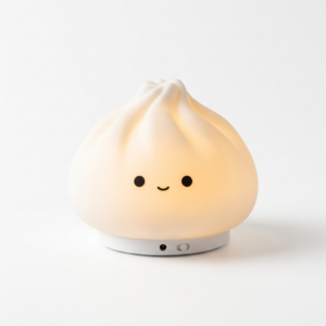 Dumpling-shaped LED night light