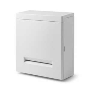 Manual paper-towel dispenser