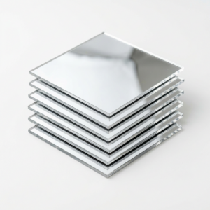 Cuttable acrylic mirror wall tiles